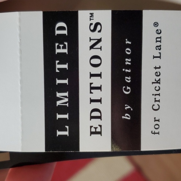 Cricket Lane  Expresso vintage  Shoulder pads tan & black stripe top Large NWT - Picture 6 of 12